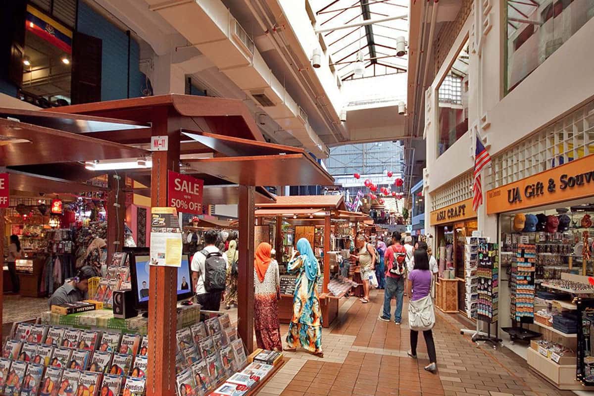 Chợ trung tâm tại thủ đô Kuala Lumpur