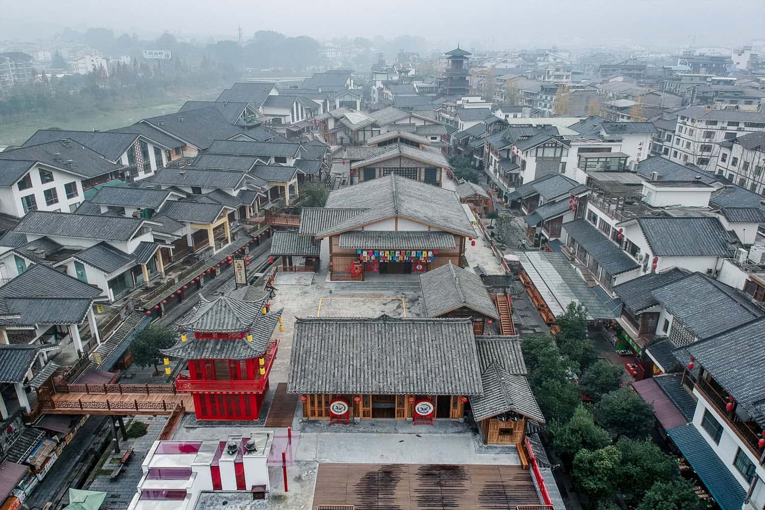 Trung tâm thành phố Trương Gia Giới