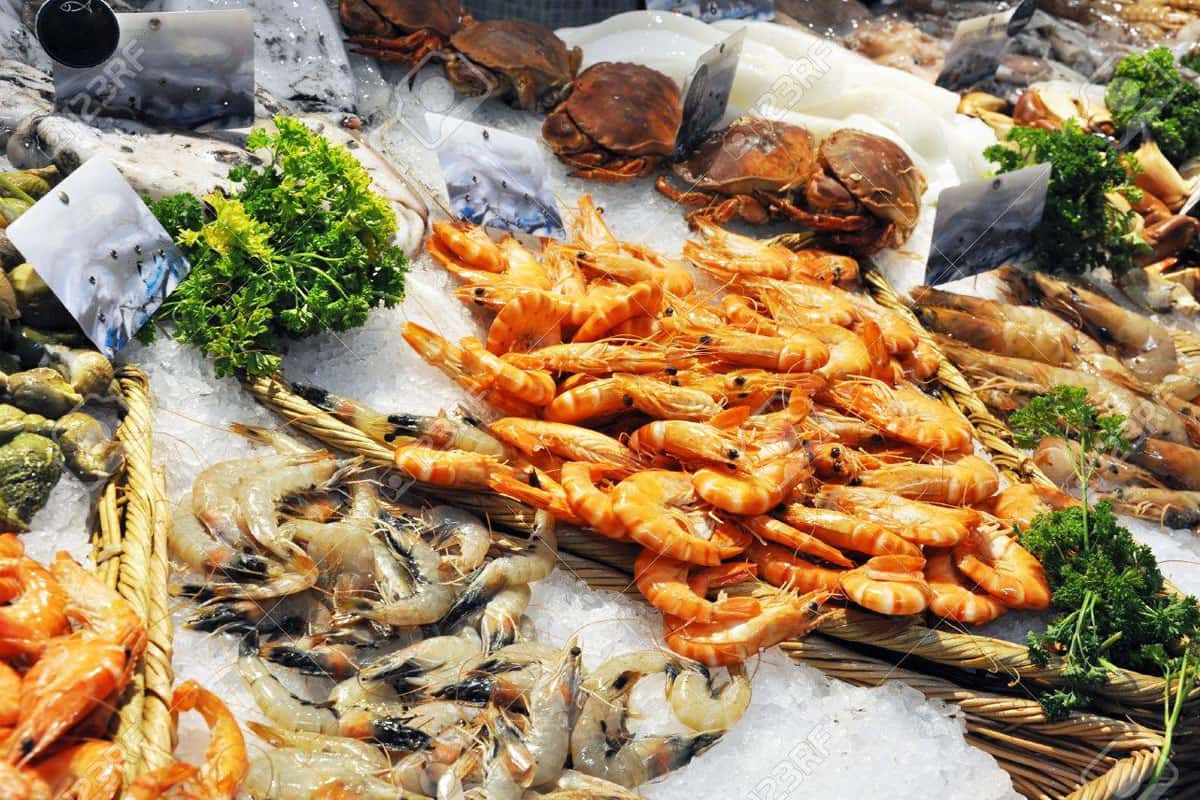 Hải sản tươi
