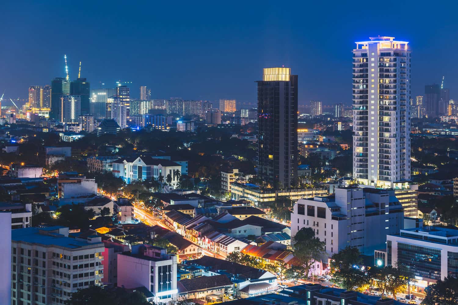 G Hotel Kalawai nằm ở vị trí trung tâm thành phố Penang