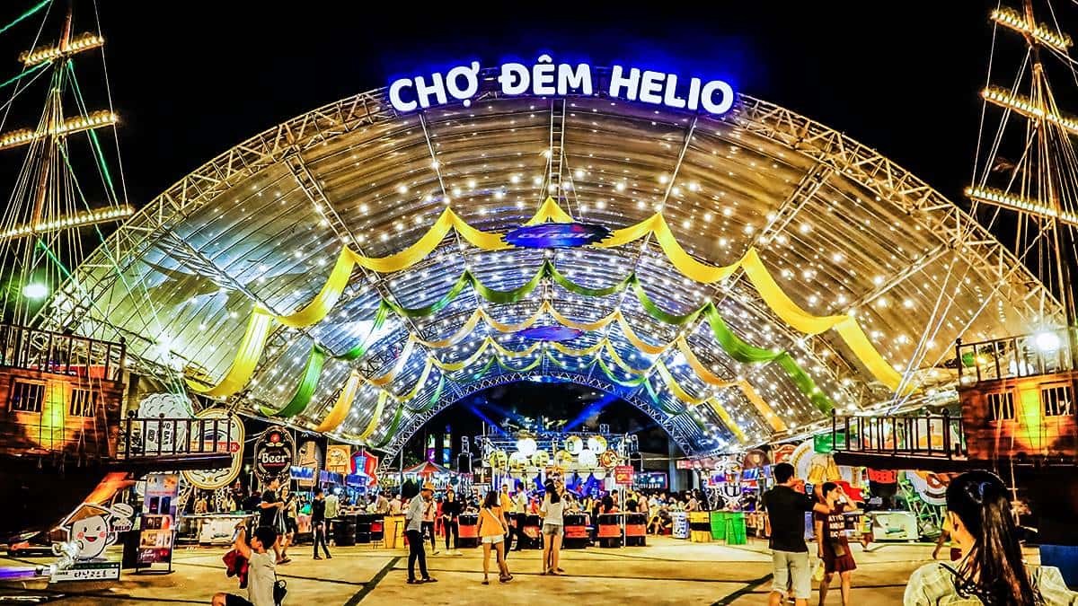 Khu chợ đêm Helio Center