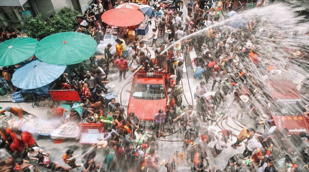 Lễ hội té nước Songkran 