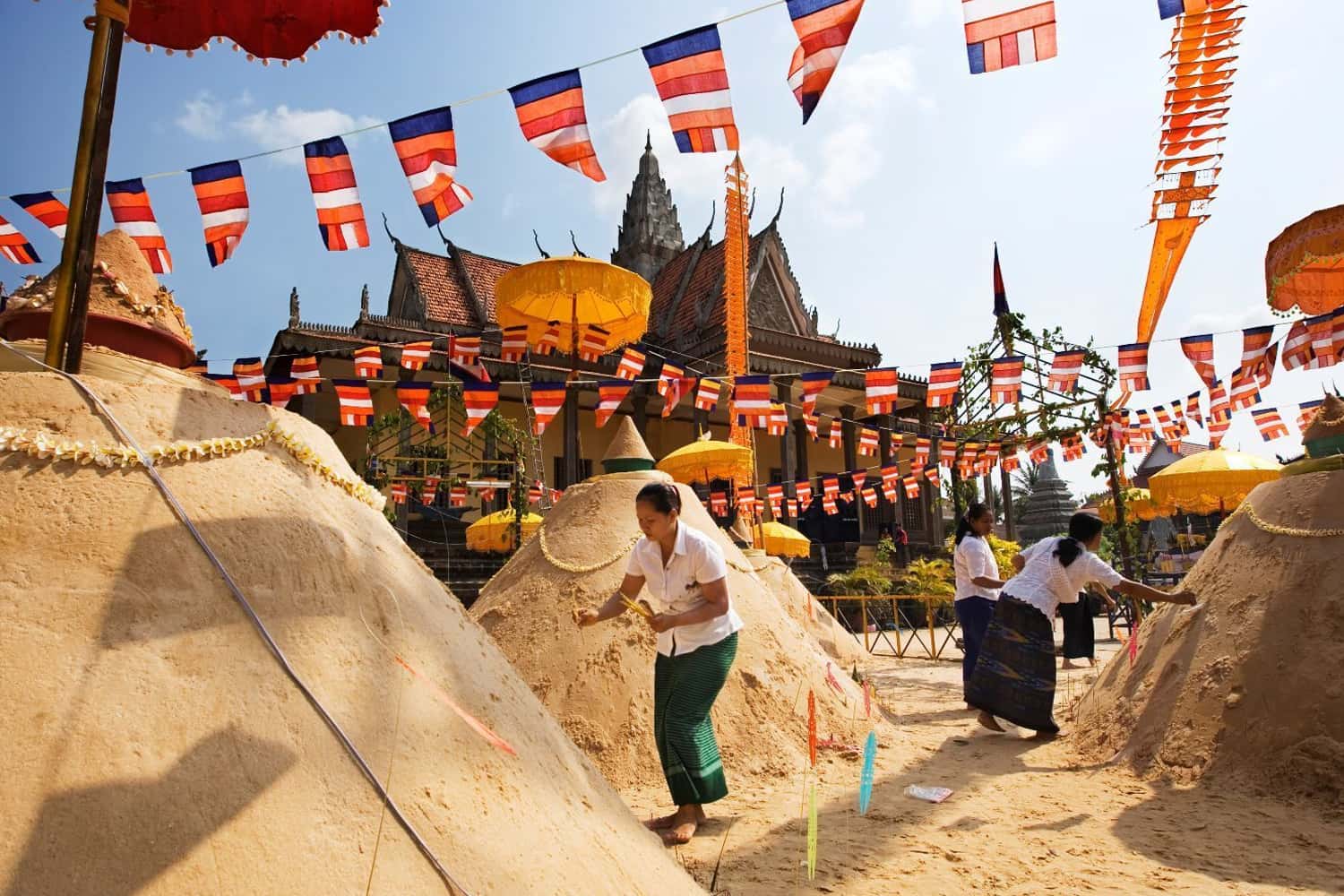 Ngày đầu tiên của năm mới: Moha Songkran