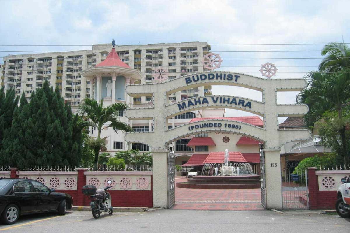  Đền Buddhist Maha Vihara