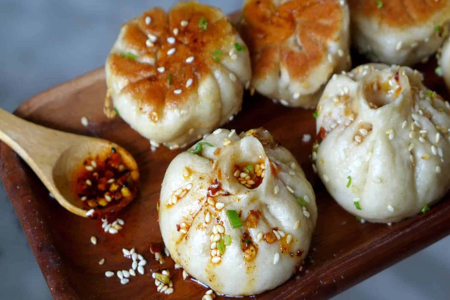 Bánh bao Sheng jian