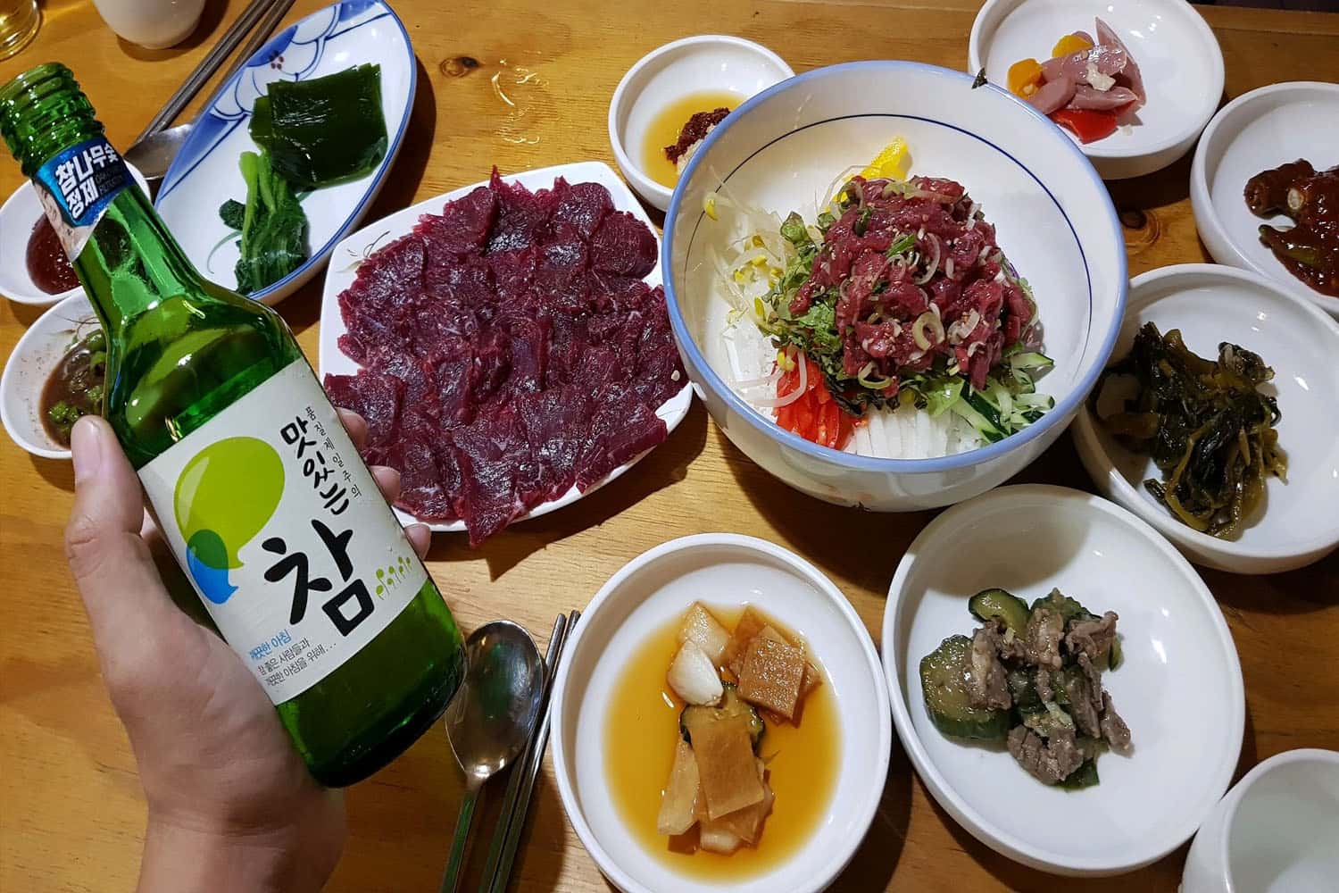 Mungtigi - Thịt bò sống