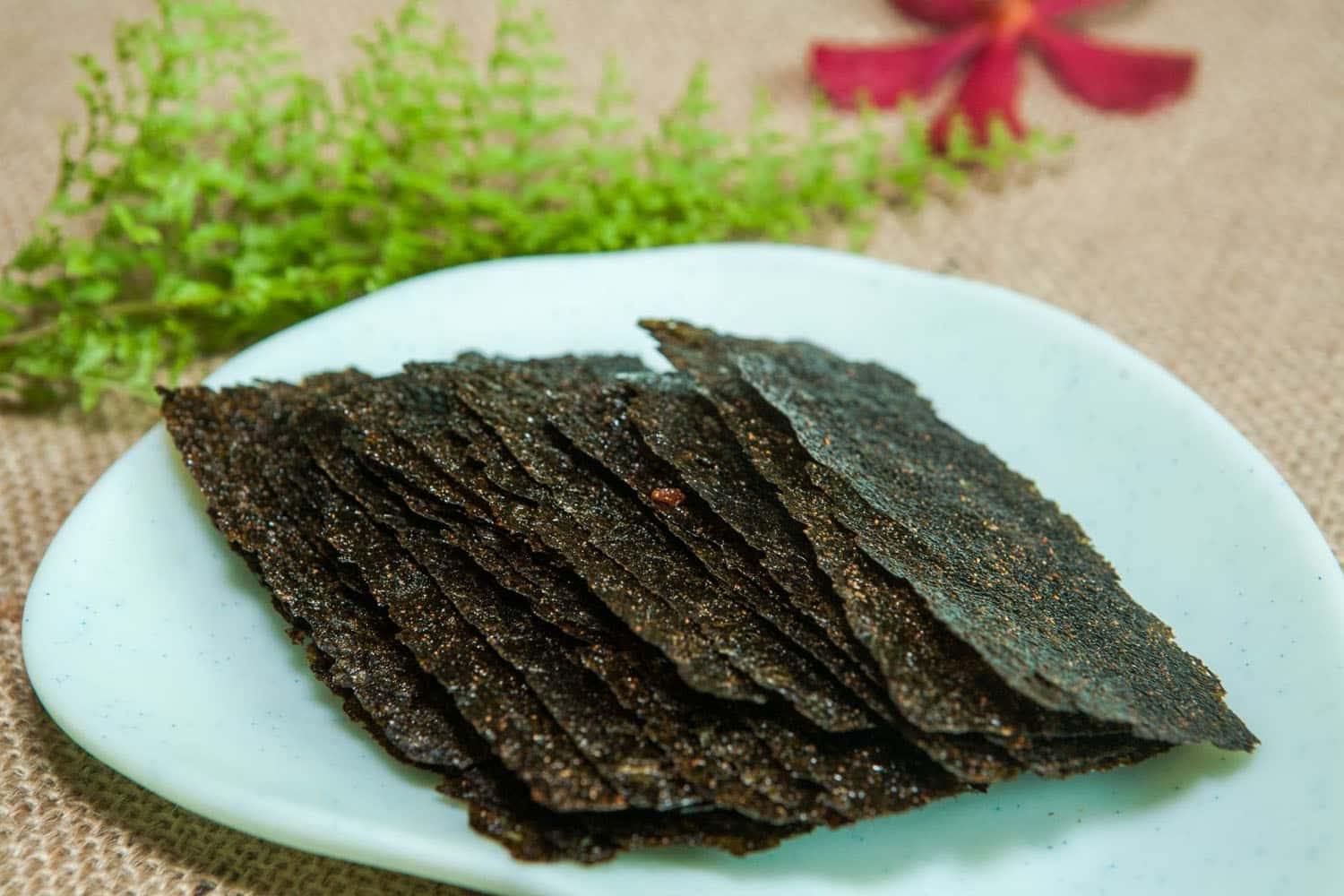 Rong biển khô/Món ăn vị rong biển