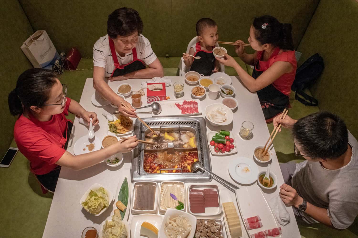 Ăn lẩu tại Haidilao
