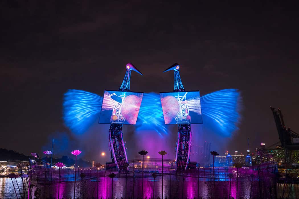 Sentosa Crane Dance