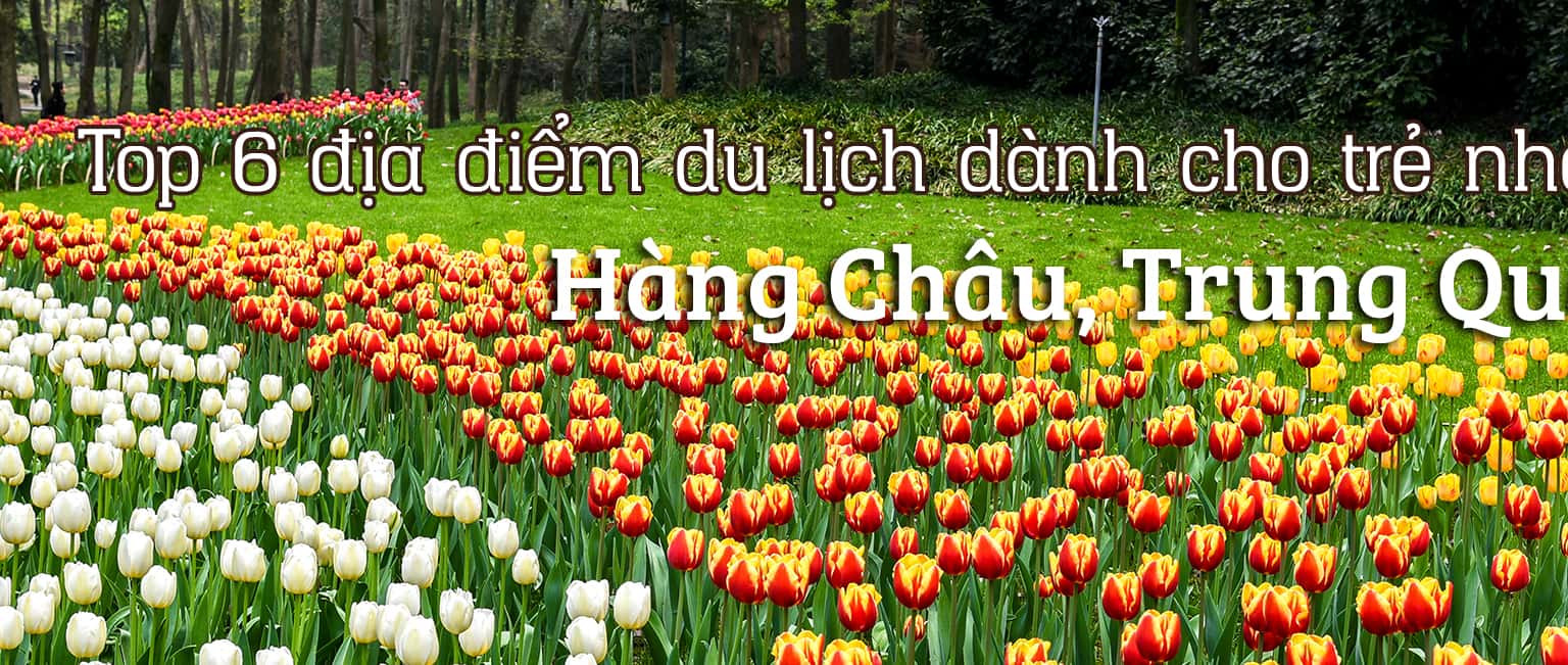 Top 6 địa điểm du lịch dành cho trẻ nhỏ ở Hàng Châu, Trung Quốc