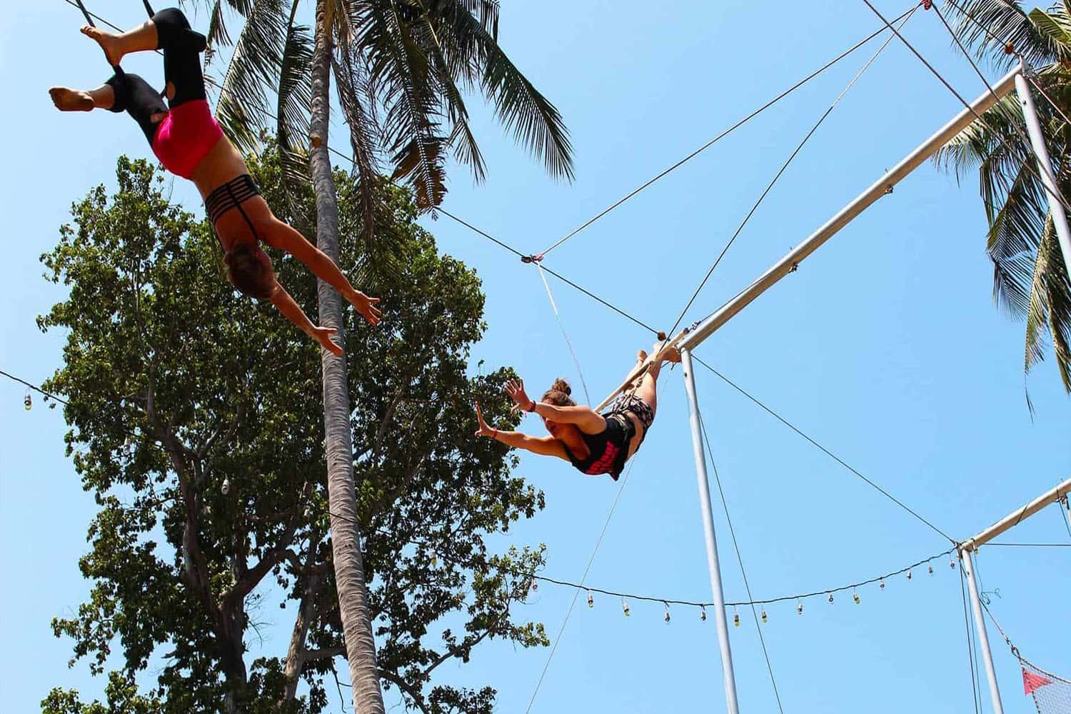 Flying trapeze