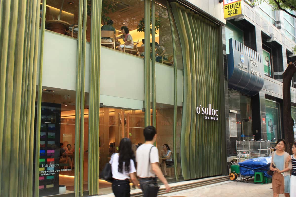 Cửa tiệm O’sulloc Tea House