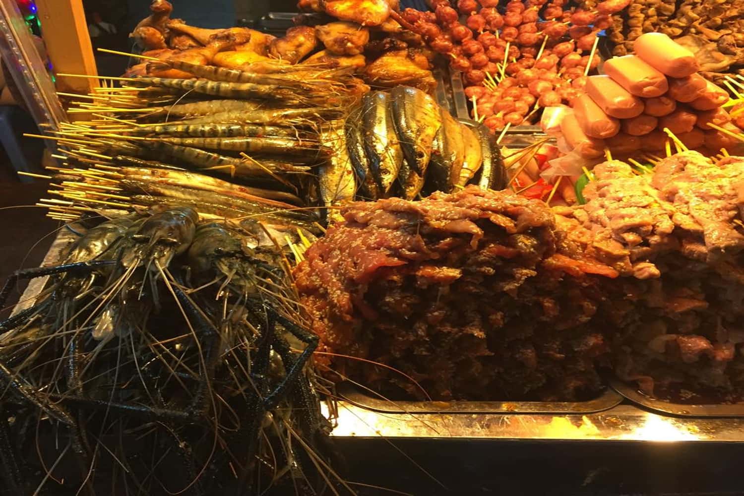 Các món nướng quán Cô Lệ