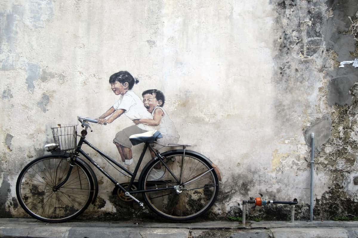  Con đường tranh nghệ thuật ở George Town