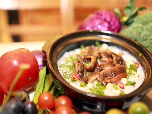 Ngon đậm đà cháo lươn xanh Quảng Nam