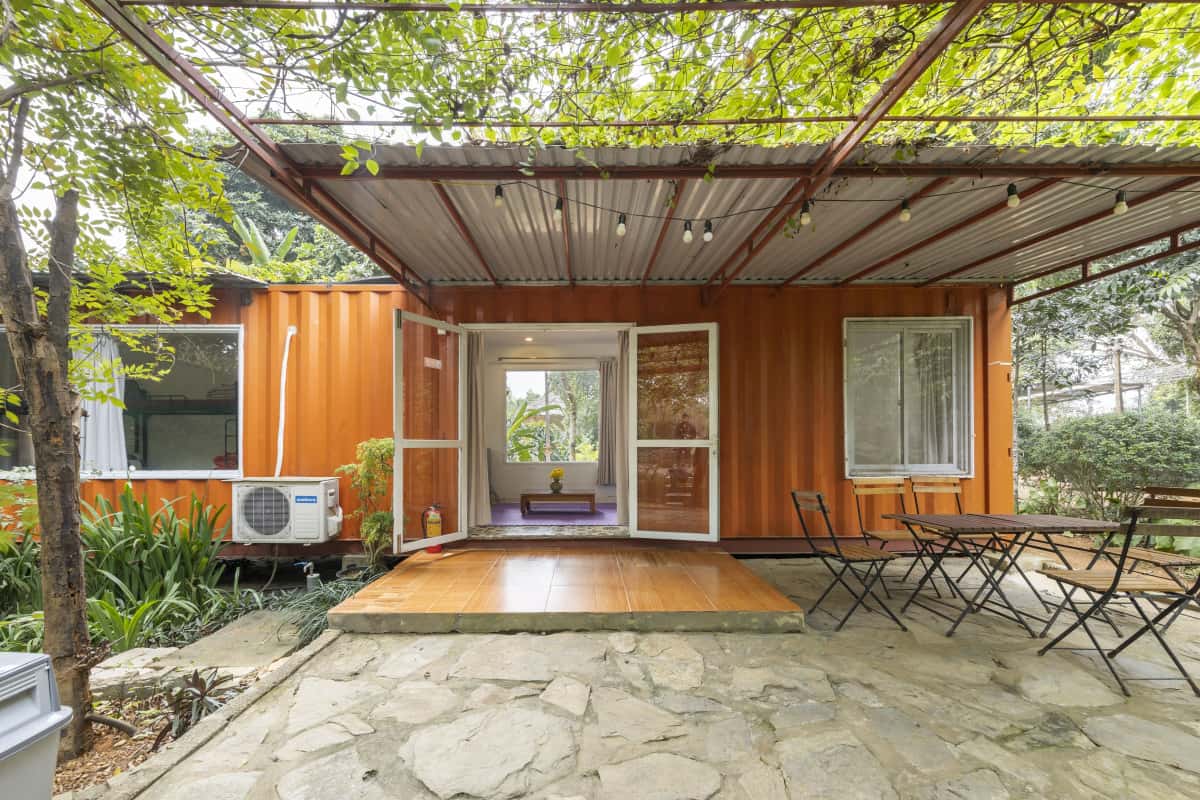 Ba Vì - Homestay: Mely Farm - Container 8 người