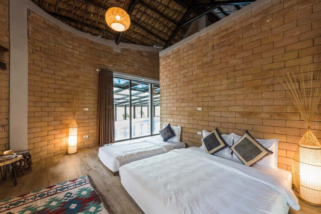 phong ngu wehome nha la homestay hoa binh