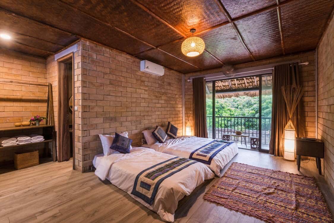 phong ngu wehome nha la homestay hoa binh