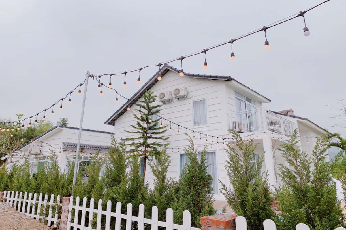 khong gian anne fleur villa homestay hoa binh