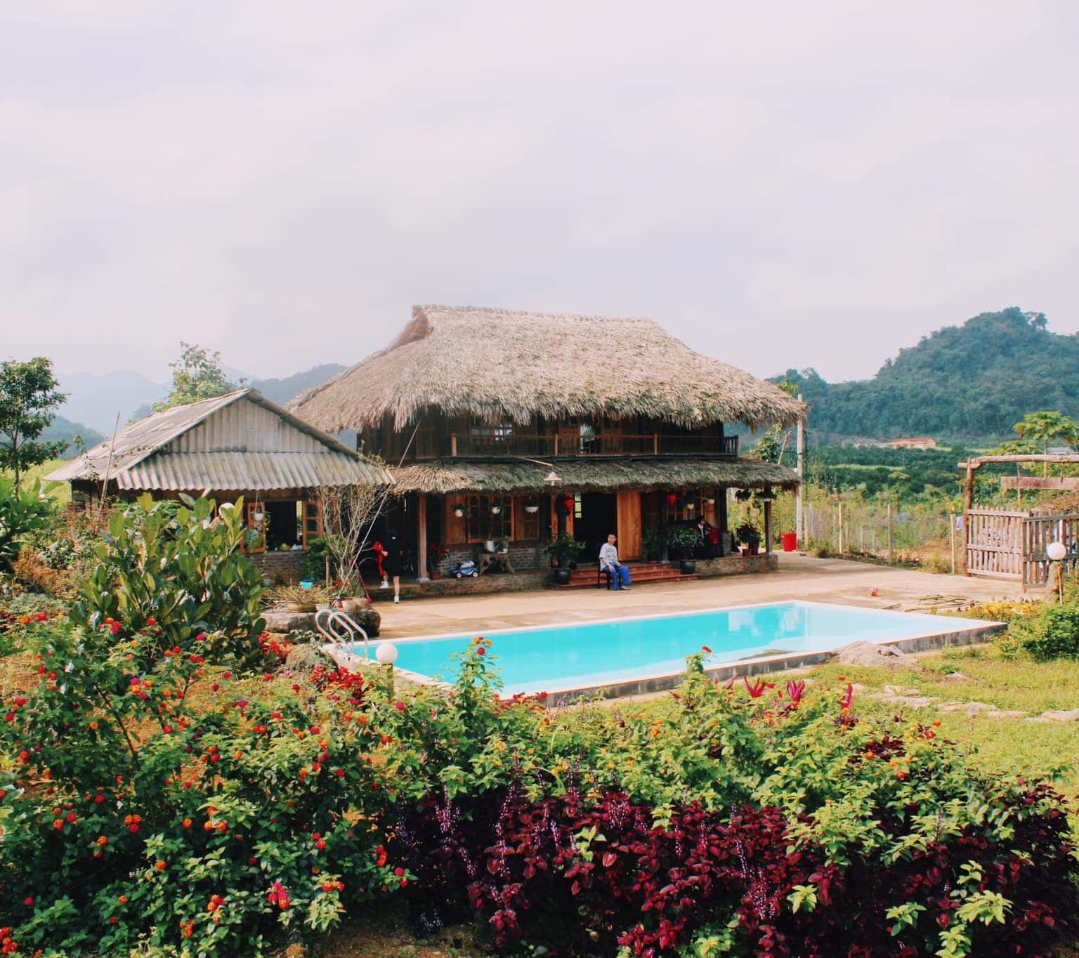 khong gian thung rech house homestay hoa binh