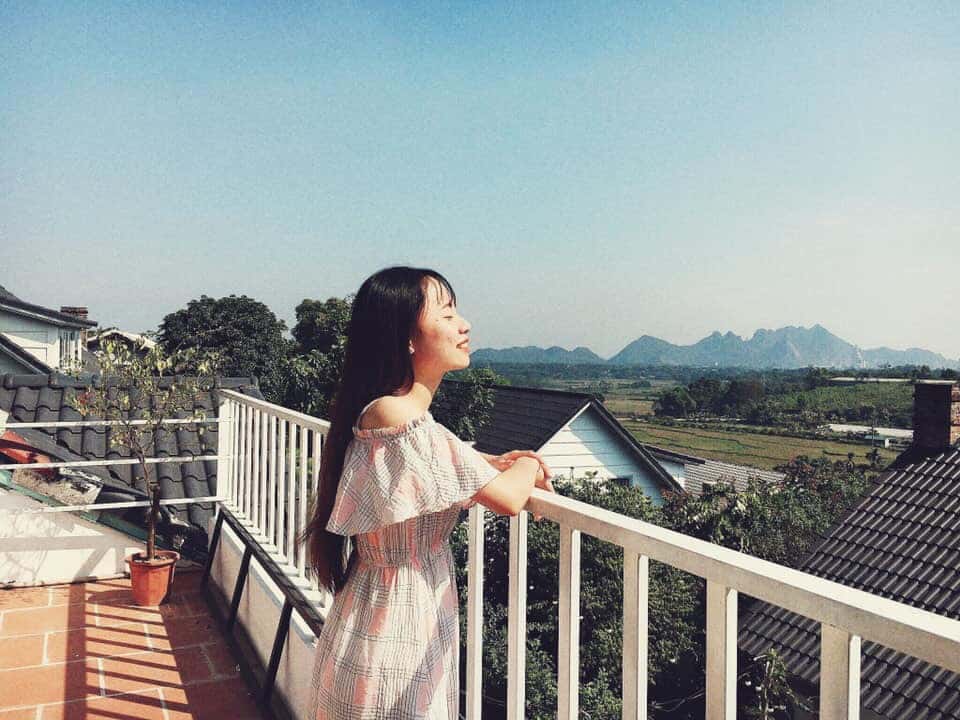 goc chup monkey house villa homestay hoa binh