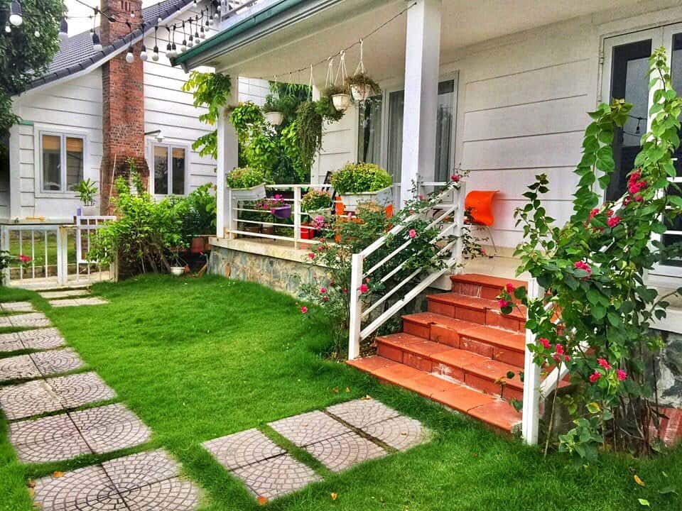 khong gian monkey house villa homestay hoa binh