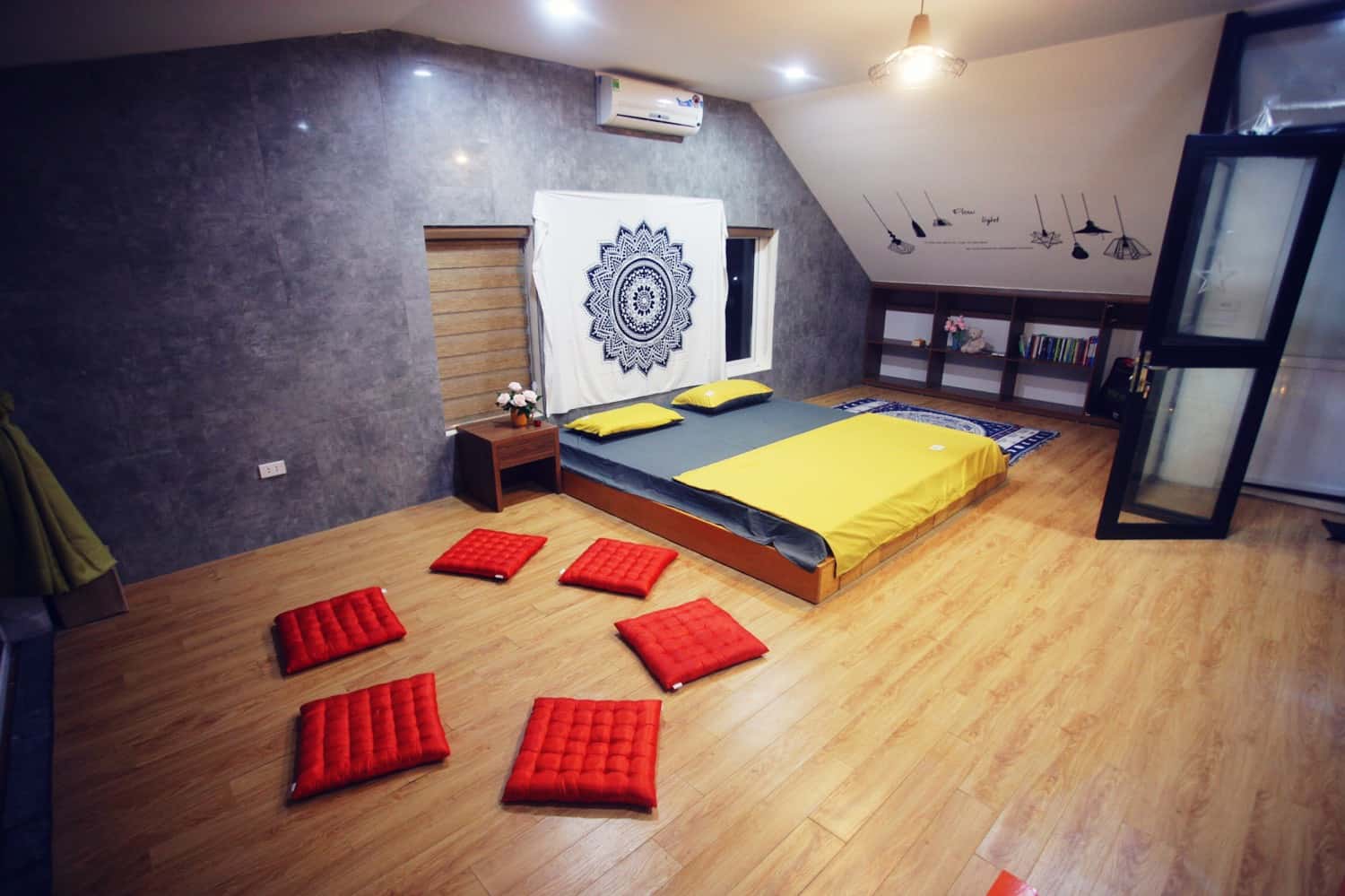 phong ngu monkey house villa homestay hoa binh