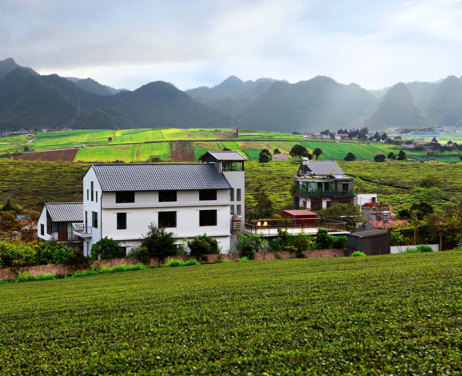 Khu vườn thơ mộng tựa cổ tích tại Mộc Châu Cottage Homestay