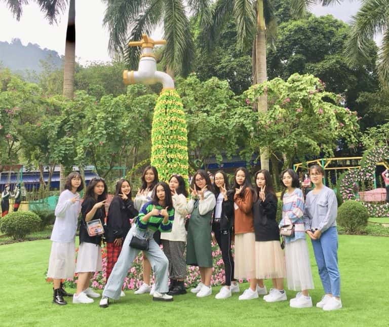 goc chup checkin khu du lich ao vua ba vi ha noi