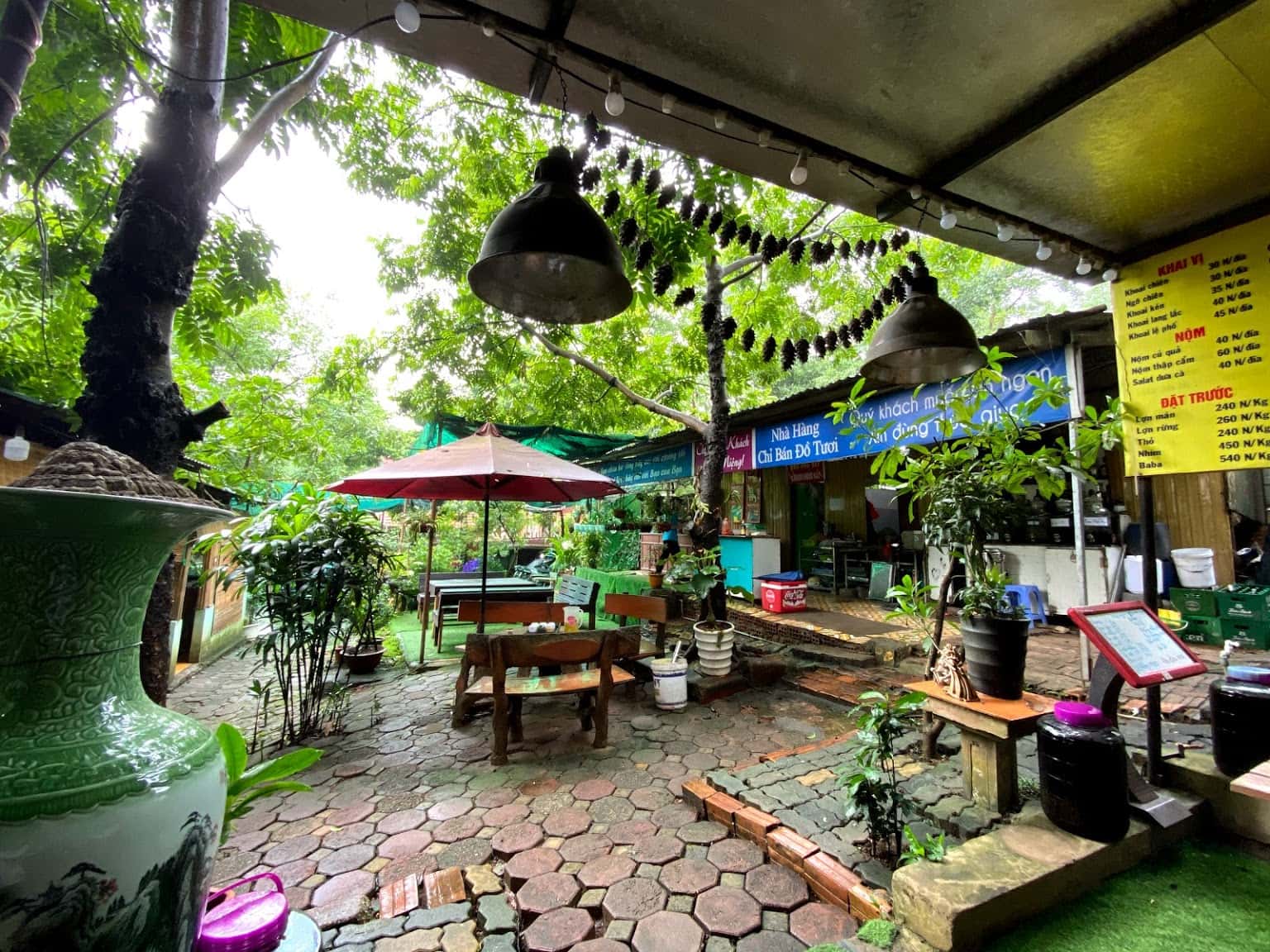 nha hang huong rung soc son