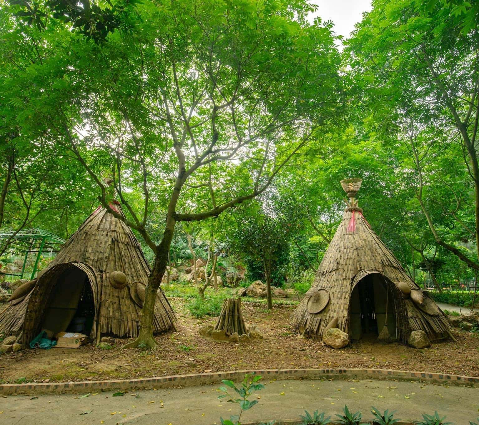 khu du lich sinh thai ban rom 