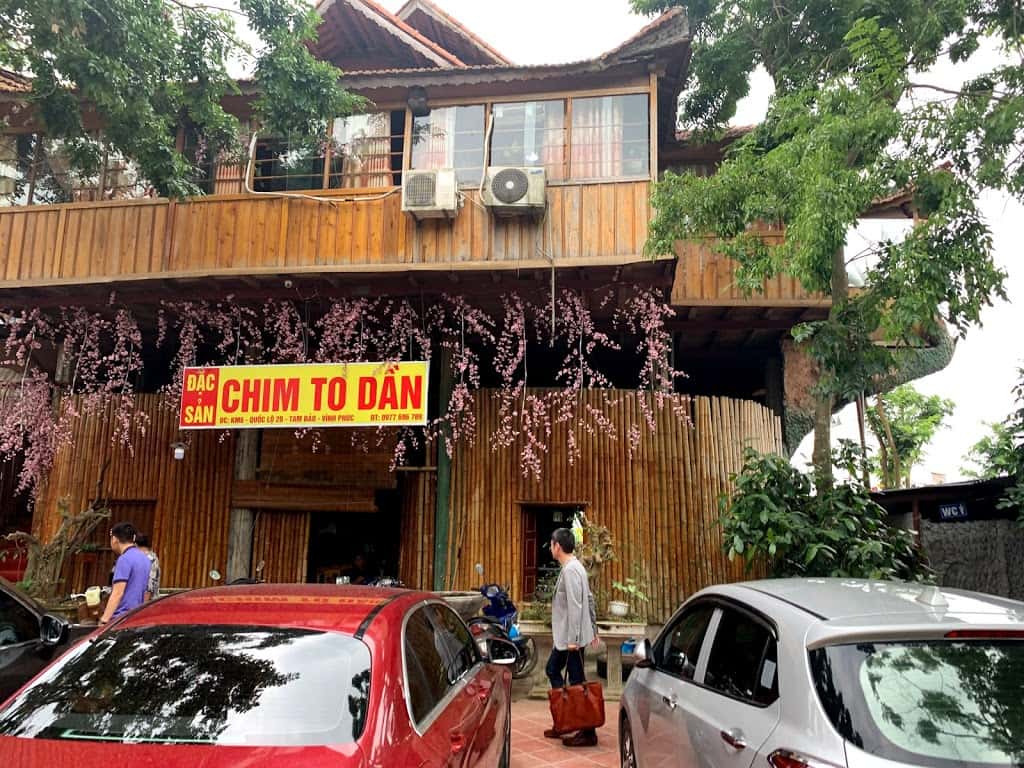 nha hang chim to dan tam dao