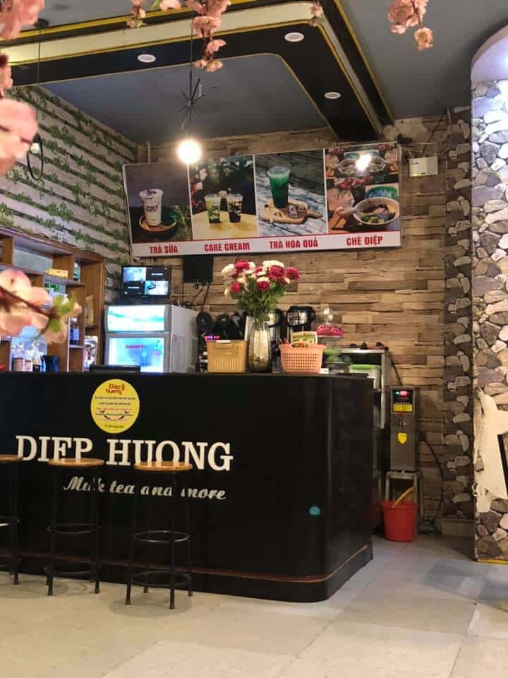 tra sua diep huong tam dao