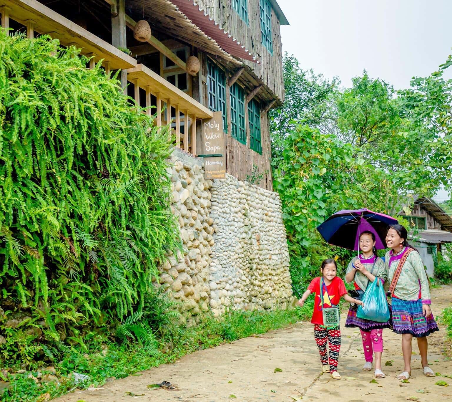 Mely Wow - Homestay lưng chừng núi nơi thị trấn sương mù