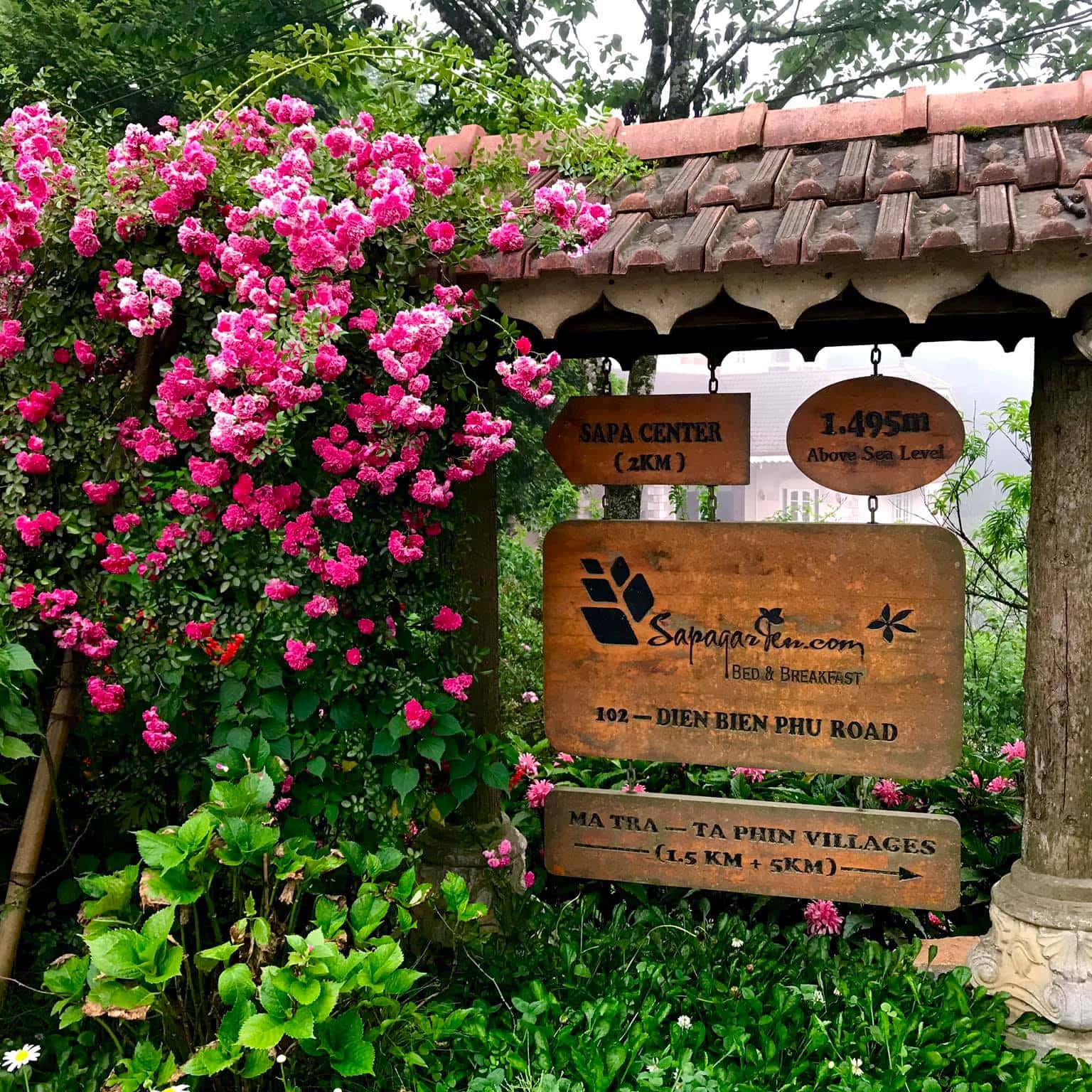 Sapa Garden Bed & Breakfast - Biệt thự hồng lãng mạn giữa lòng Sapa