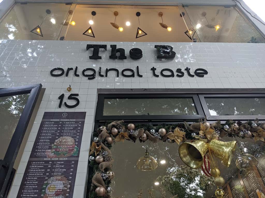 nha hang the b original taste hoan kiem