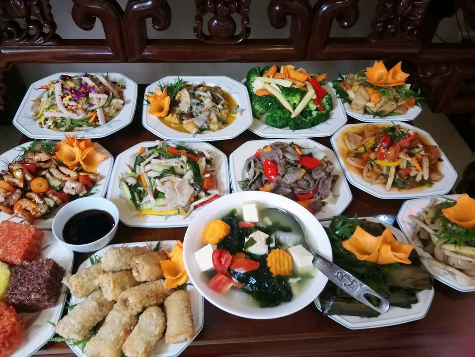 Top 10 quán chay thu hút nhiều thực khách quận Đống Đa