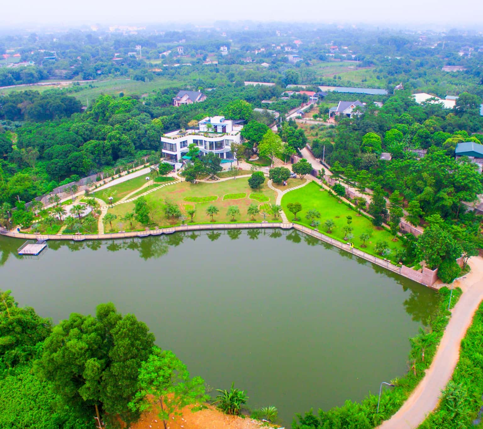 khuon vien an garden villa son tay ha noi 