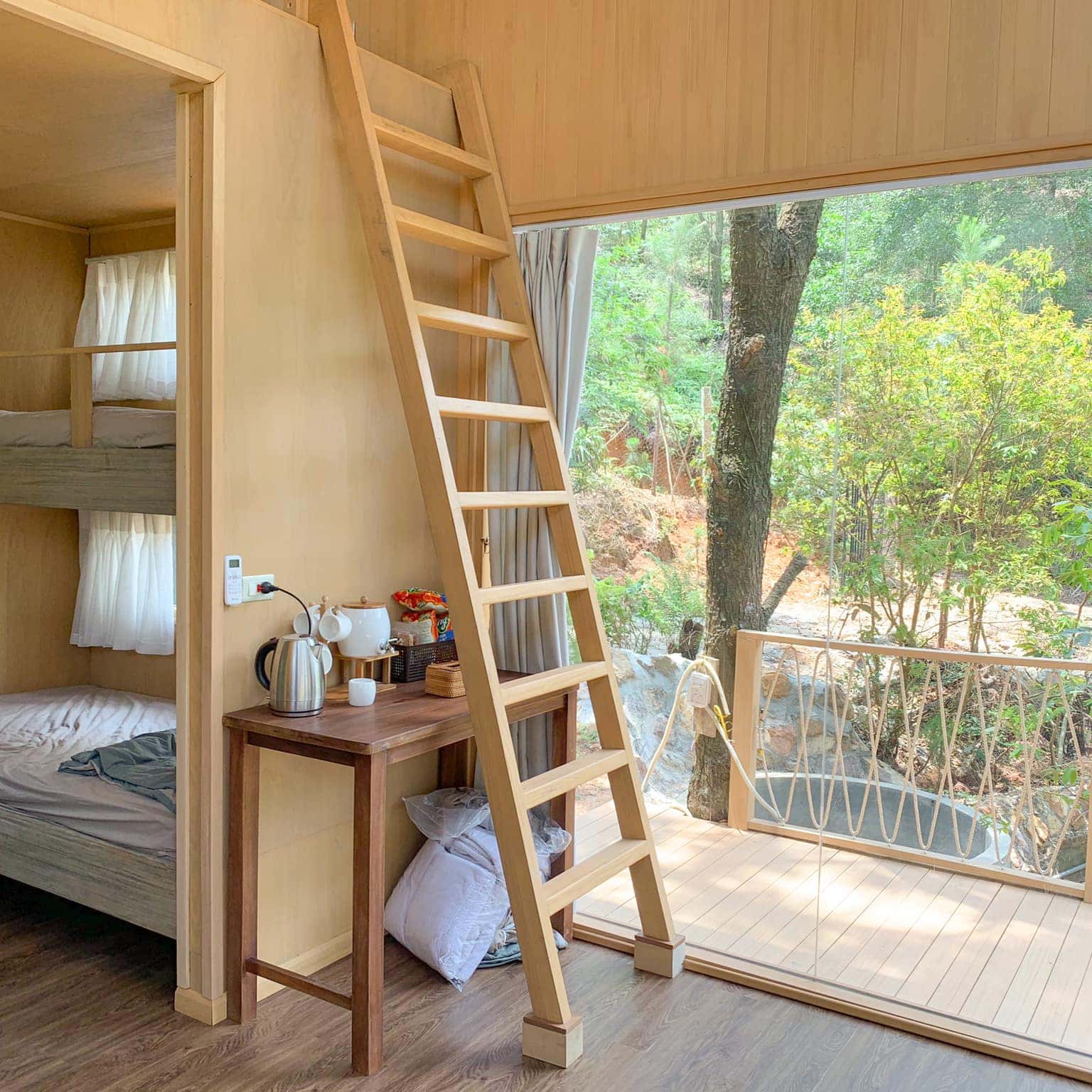 phong ngu nha duong xi nha ben rung u lesa homestay soc son ha noi 