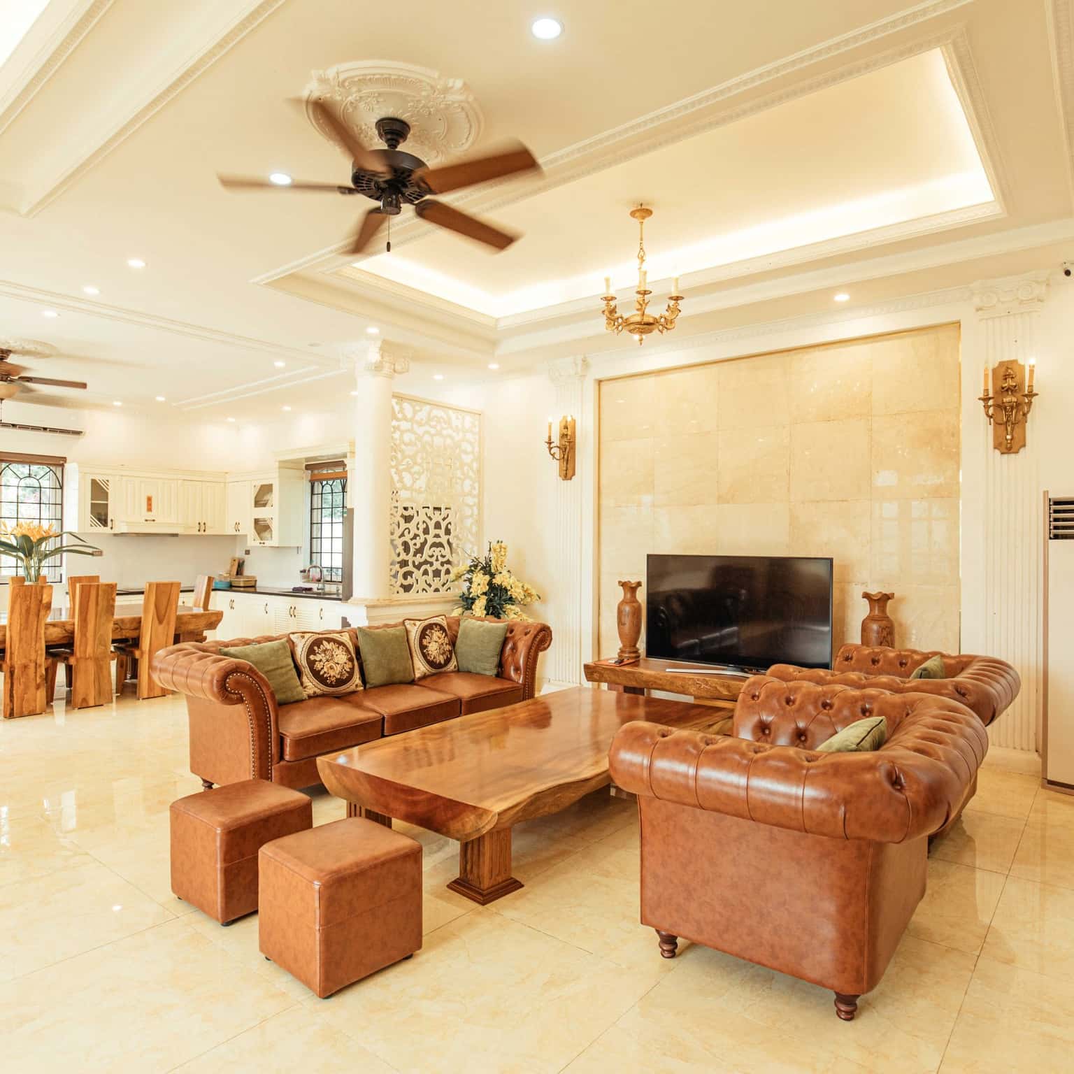 phong khach villa 1 le farm homestay ba vi ha noi 