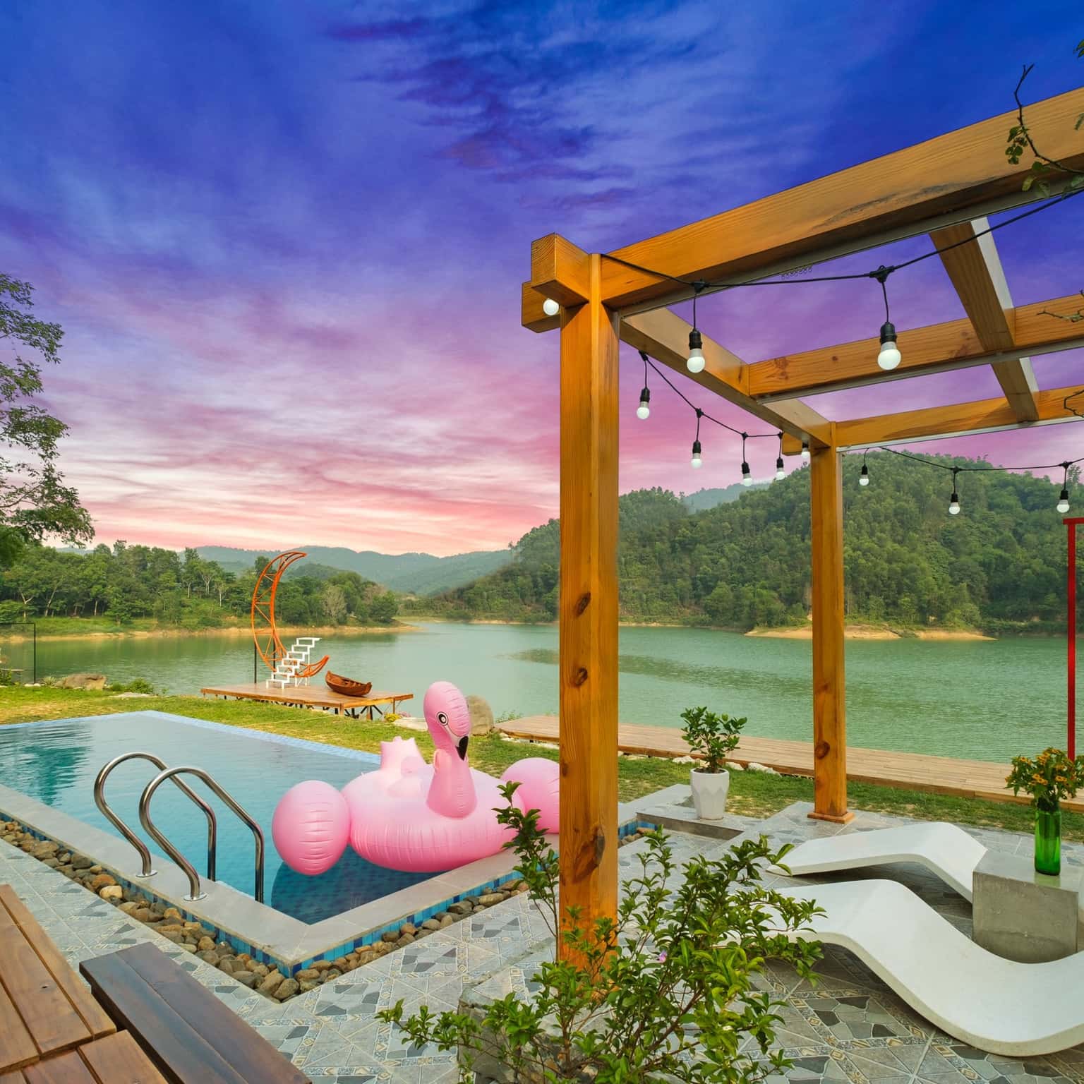 be boi lakeside lala villas homestay hoa binh 