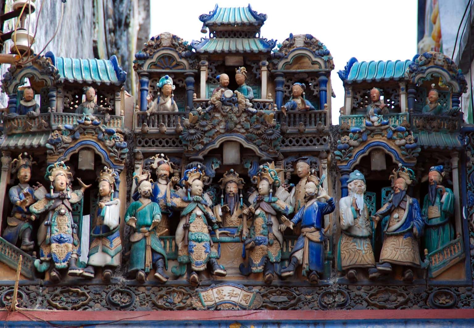 cau truc chua ba thien hau sai gon 