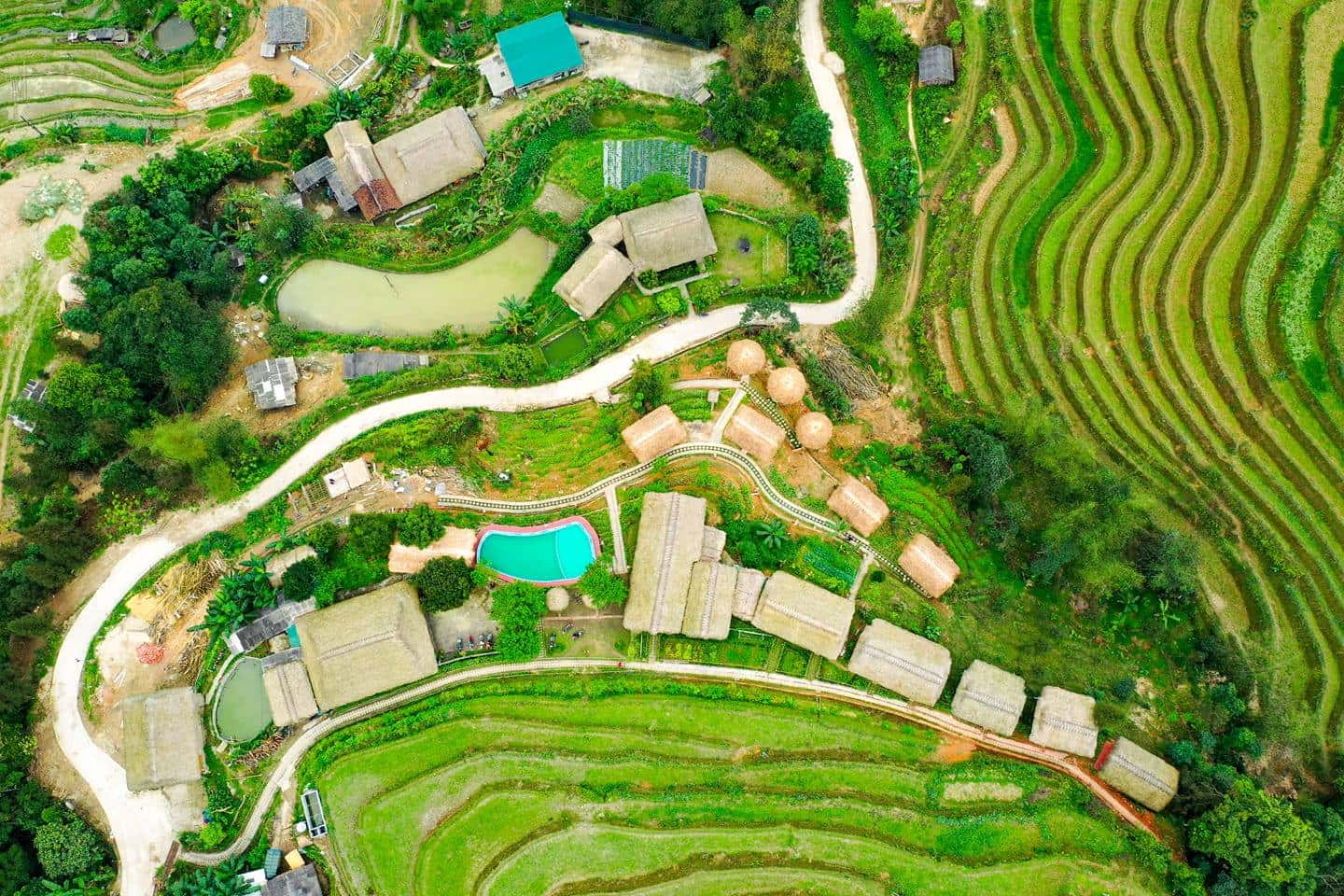 Hoàng Su Phì Bungalow – Nét đẹp tựa tranh vẽ nơi núi rừng Tây Bắc