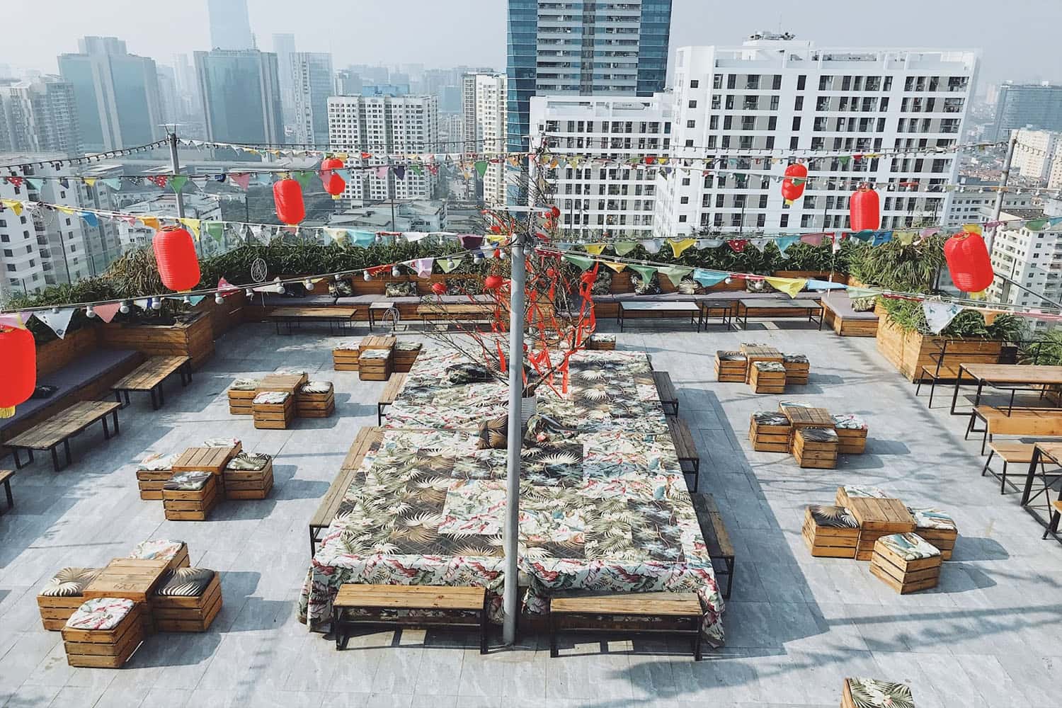 trill rooftop cafe quan cafe dep gan trung tam ha noi
