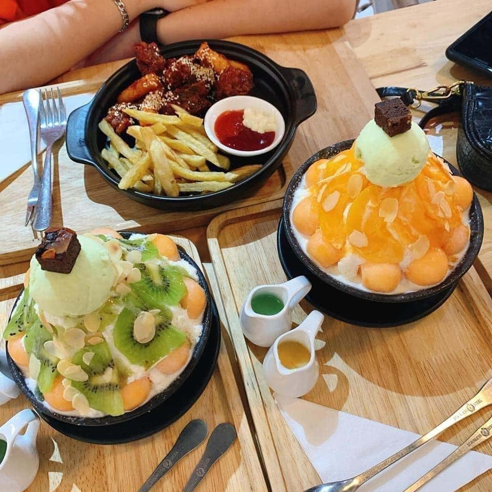 mrp bingsu tea quan cafe dep vung tau