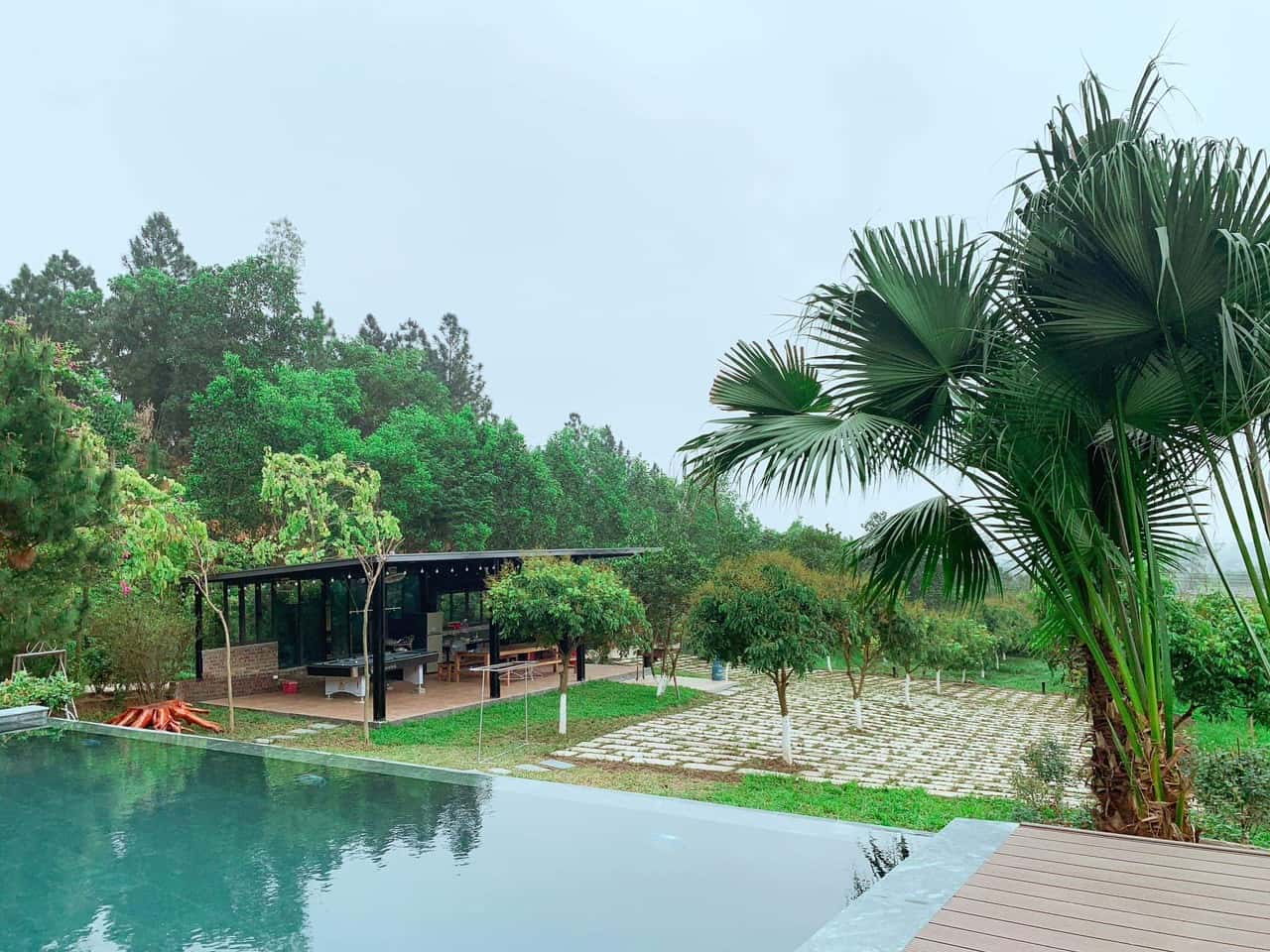 khuon vien pine garden can nho homestay soc son ha noi
