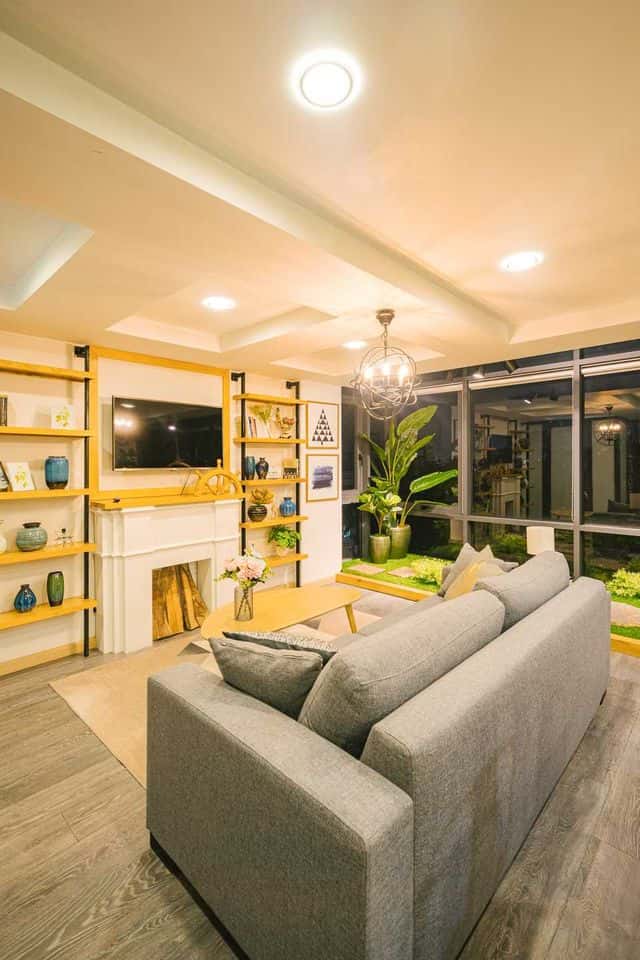 phong khach veque apartment 08 homestay ha noi
