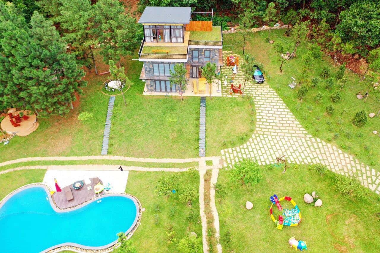 khuon vien pine garden homestay soc son ha noi