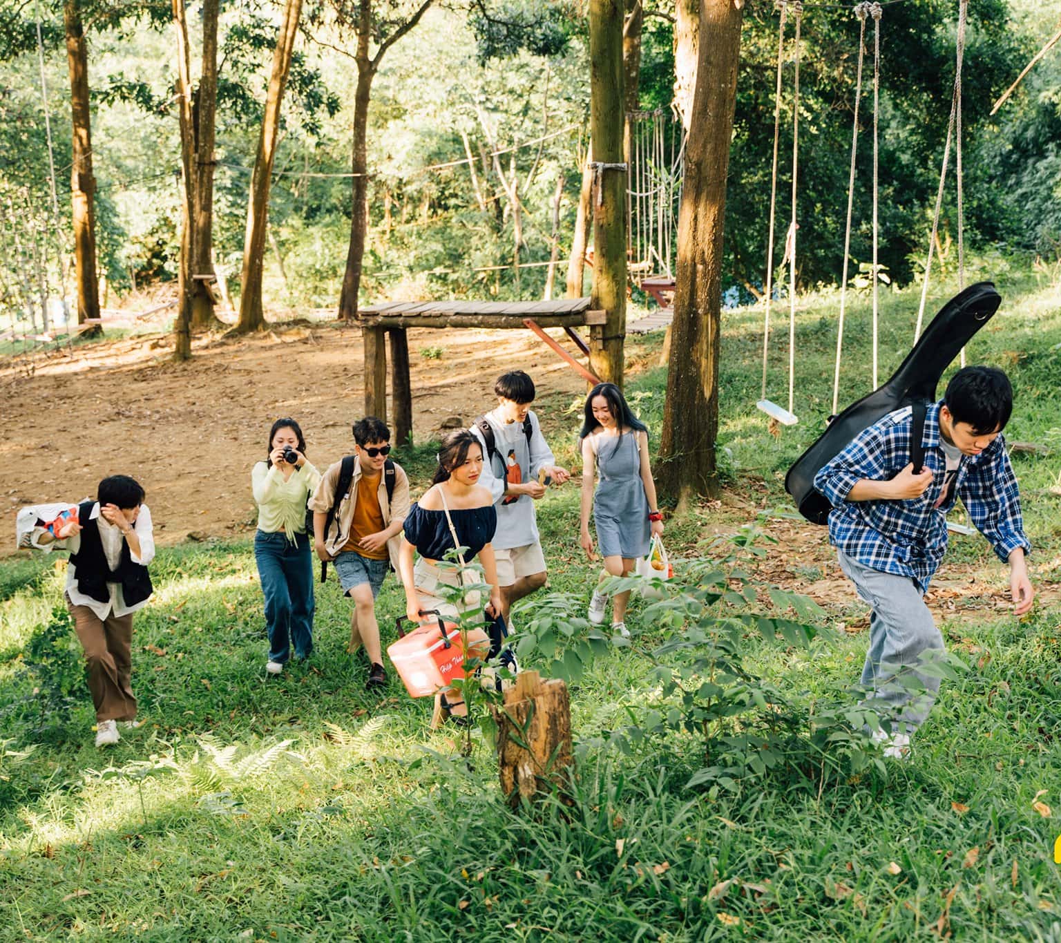 khu cam trai son tinh camp du lich gan ha noi