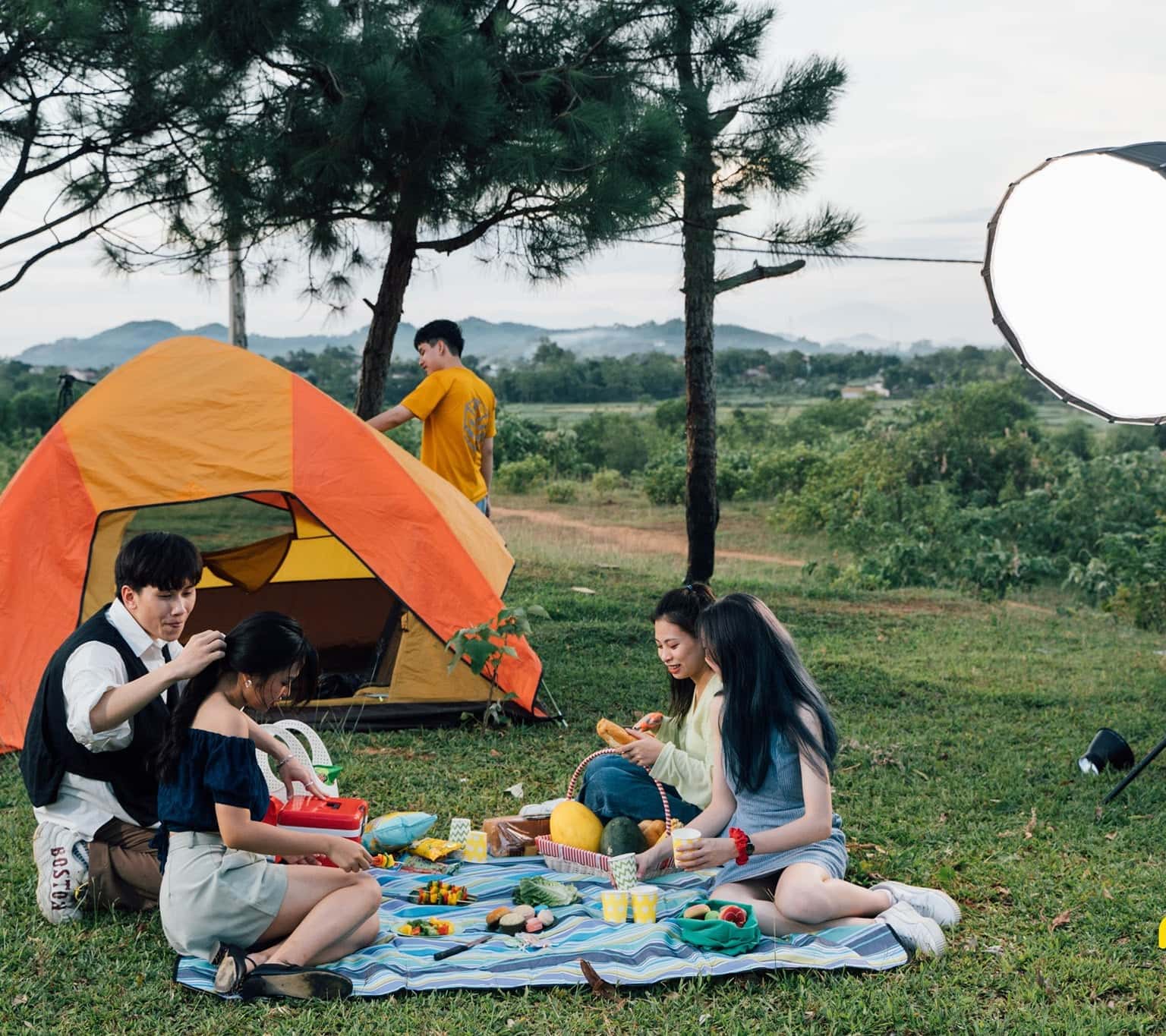 khu cam trai son tinh camp du lich gan ha noi